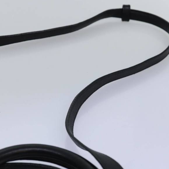 SAINT LAURENT Cavass Chic Mini Hand Bag Leather 2way Black 311222 Auth yk12857 - Picture 9 of 16